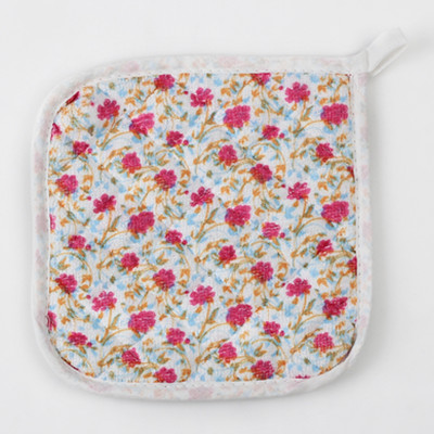 printed microfiber pot holder